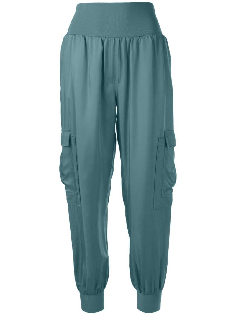 Cinq A Sept Giles tapered cargo track pants - Green von Cinq A Sept