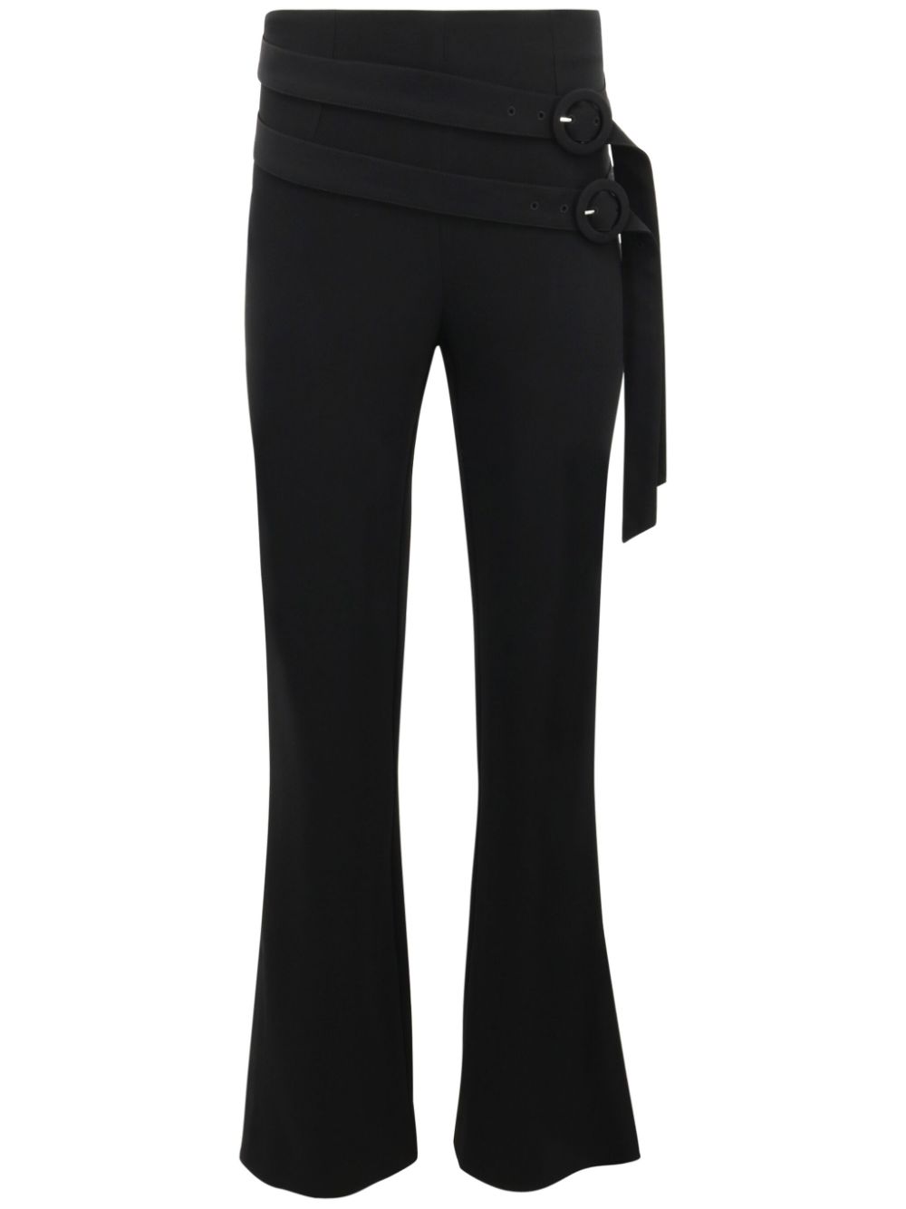 Cinq A Sept Hadlee flared trousers - Black von Cinq A Sept