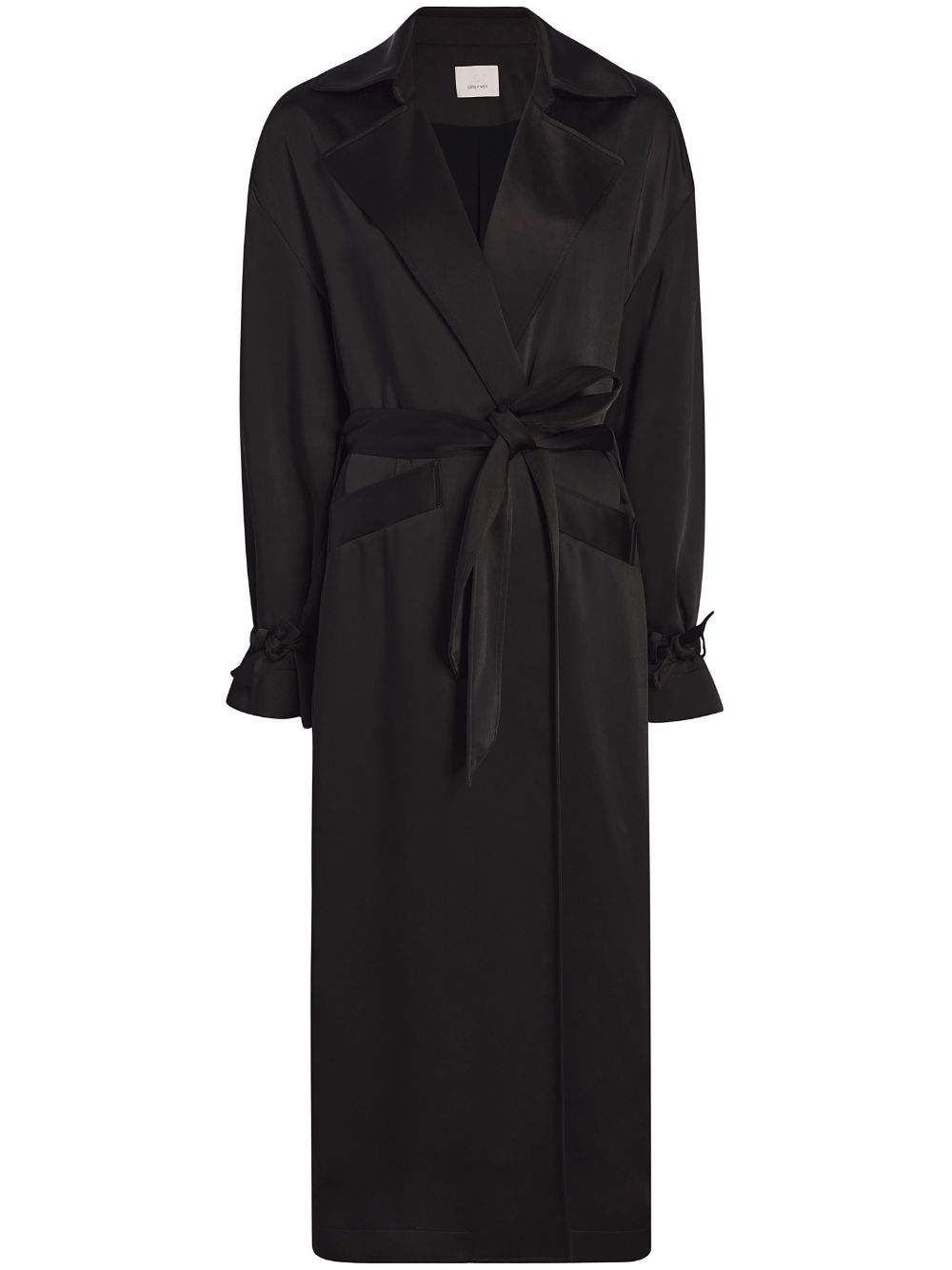 Cinq A Sept Jayla belted trench coat - Black von Cinq A Sept