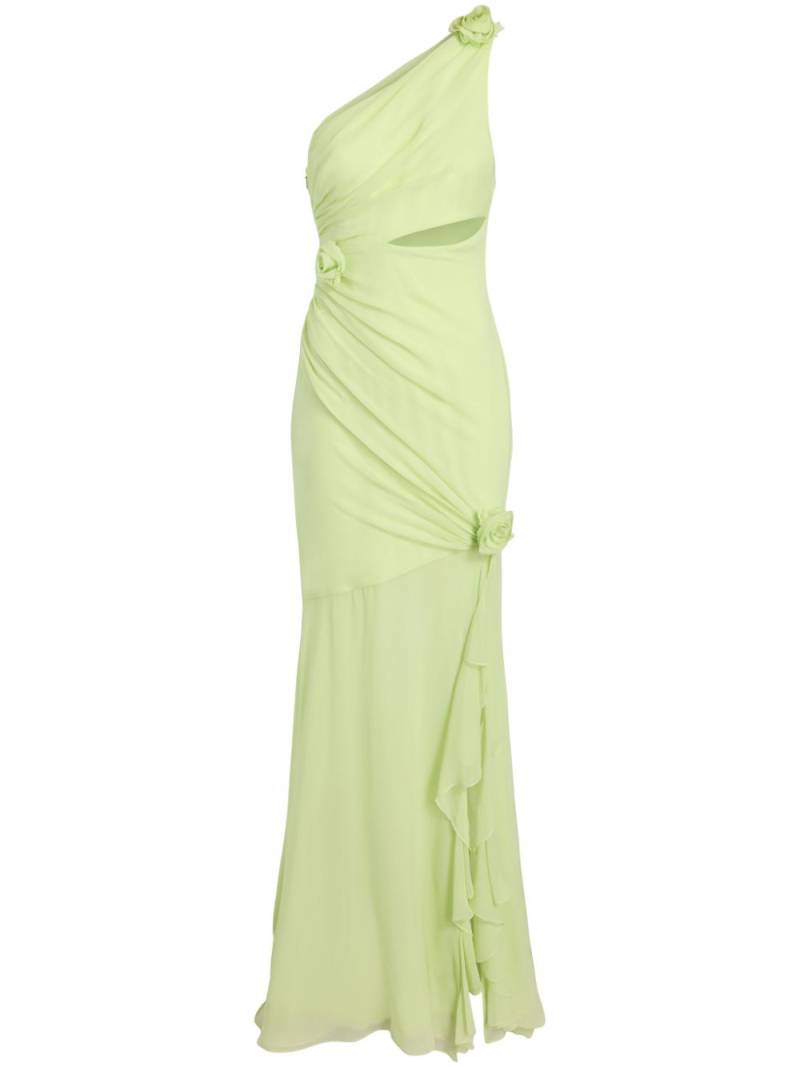 Cinq A Sept Kaleb one-shoulder gown - Green von Cinq A Sept