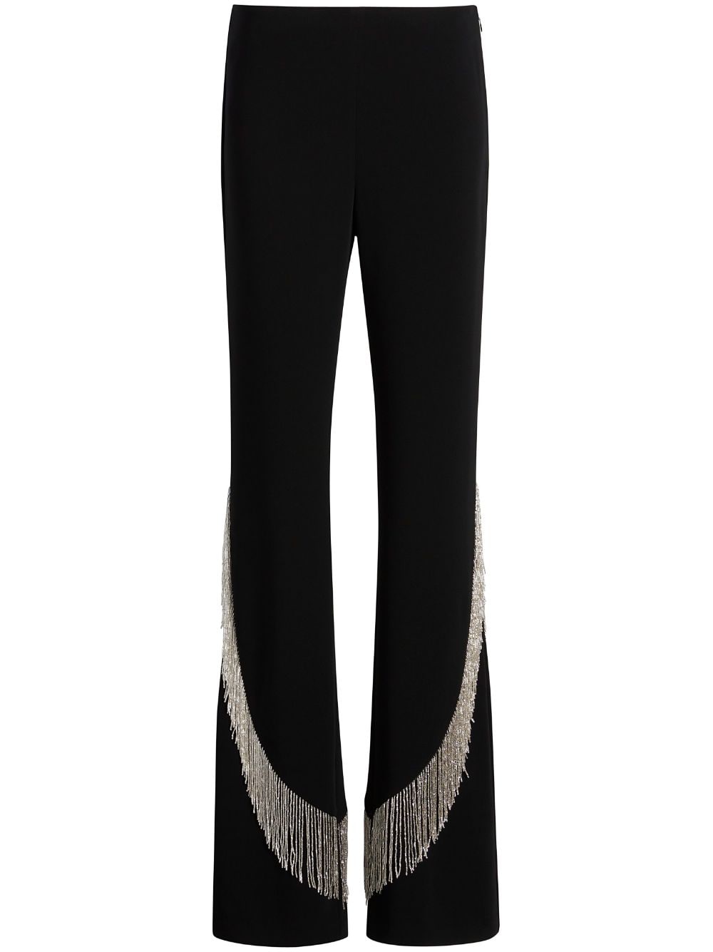 Cinq A Sept Lucynda fringed trousers - Black von Cinq A Sept