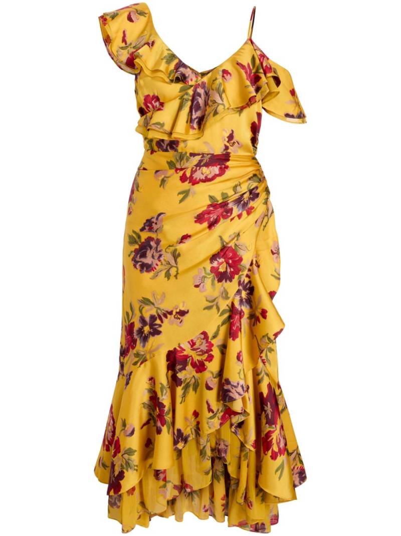 Cinq A Sept Nara dress - Yellow von Cinq A Sept