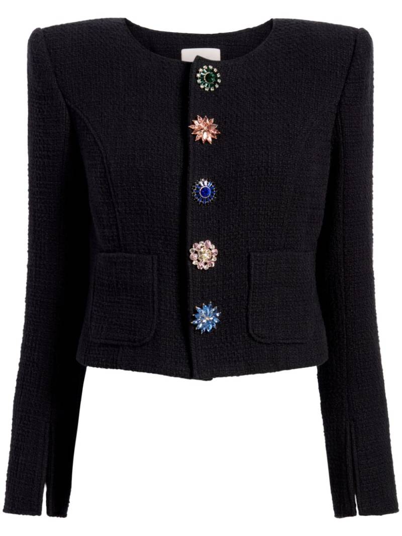 Cinq A Sept Randi tweed jacket - Black von Cinq A Sept