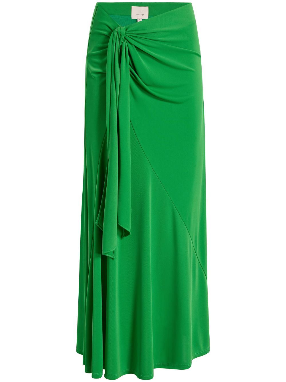 Cinq A Sept Sheila knotted long skirt - Green von Cinq A Sept