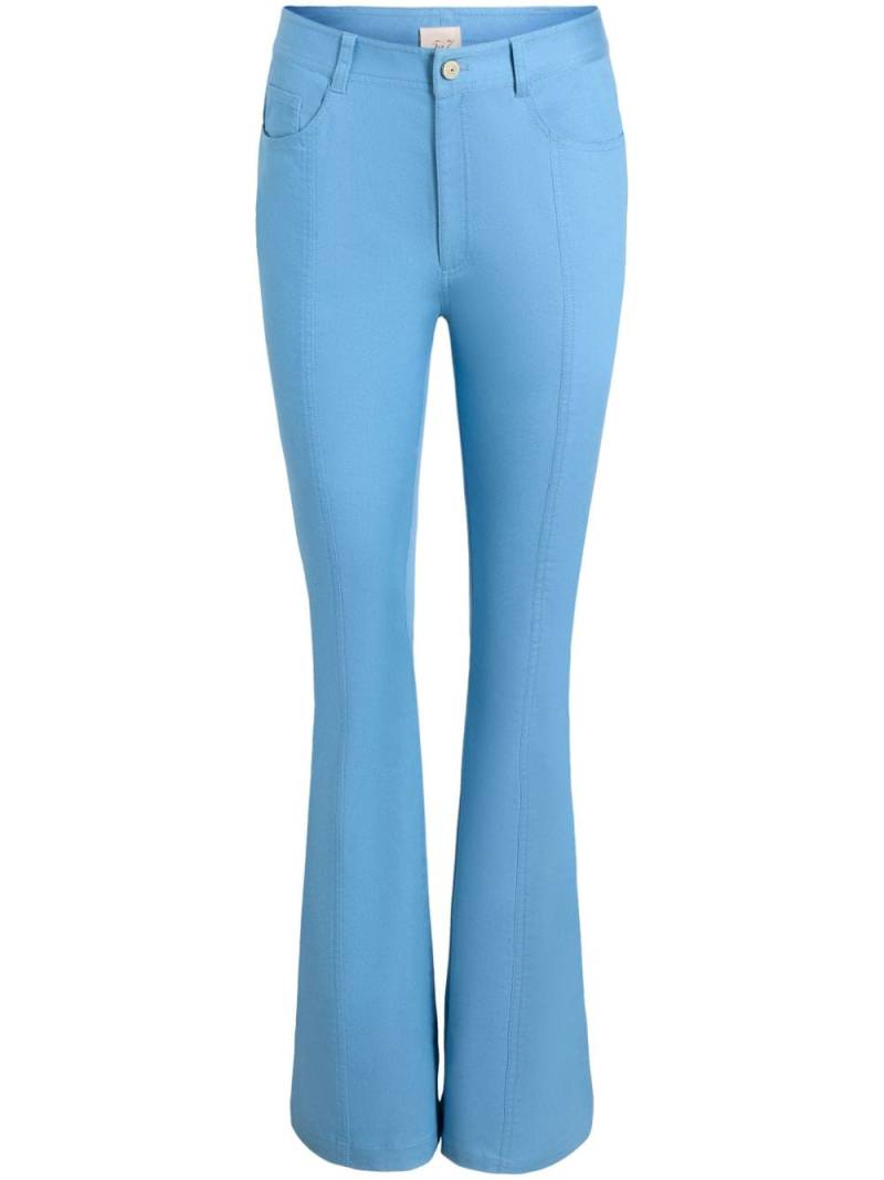 Cinq A Sept high-rise flared jeans - Blue von Cinq A Sept