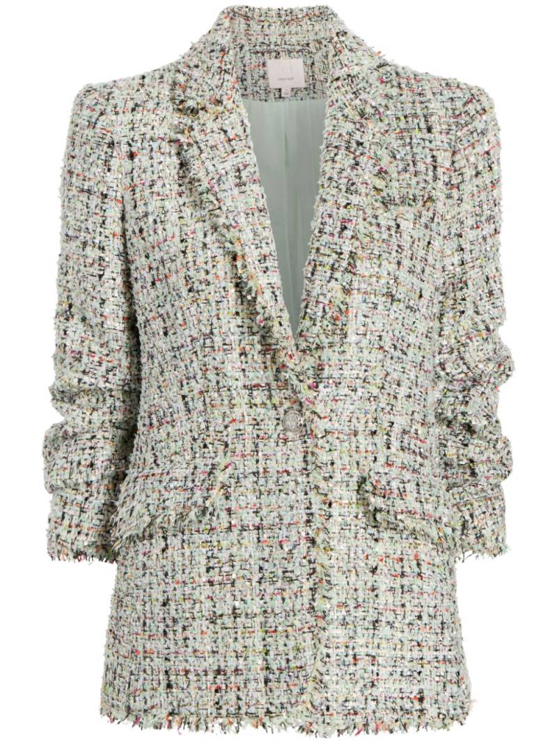 Cinq A Sept single-breasted tweed blazer - Neutrals von Cinq A Sept