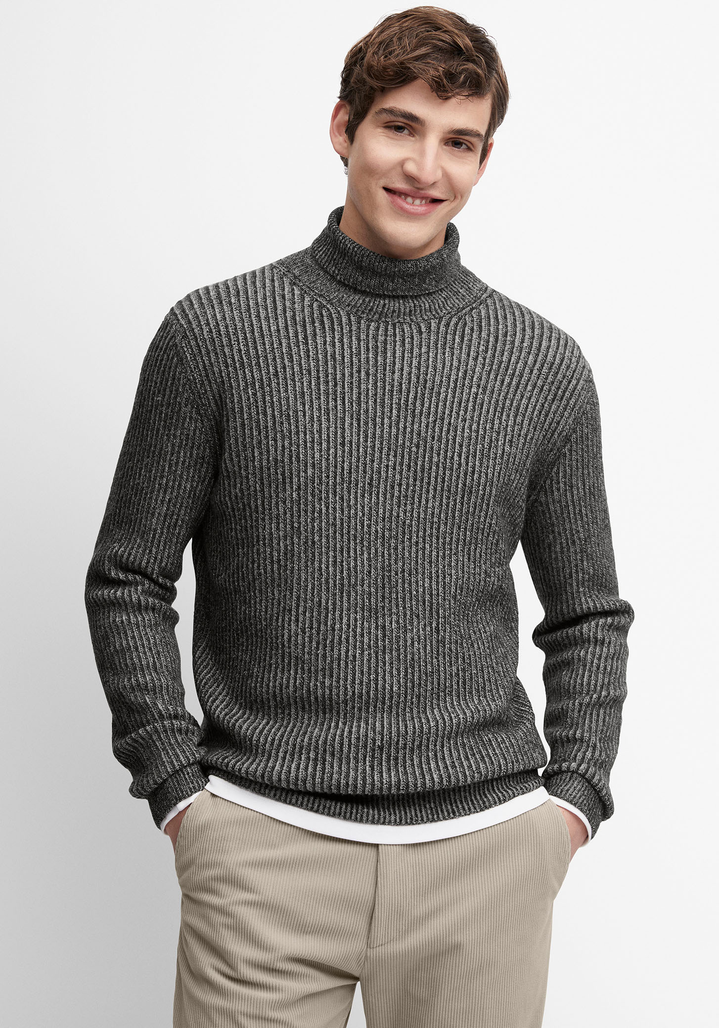 Cinque Rollkragenpullover »CISTRO«, mit Strickbündchen von Cinque