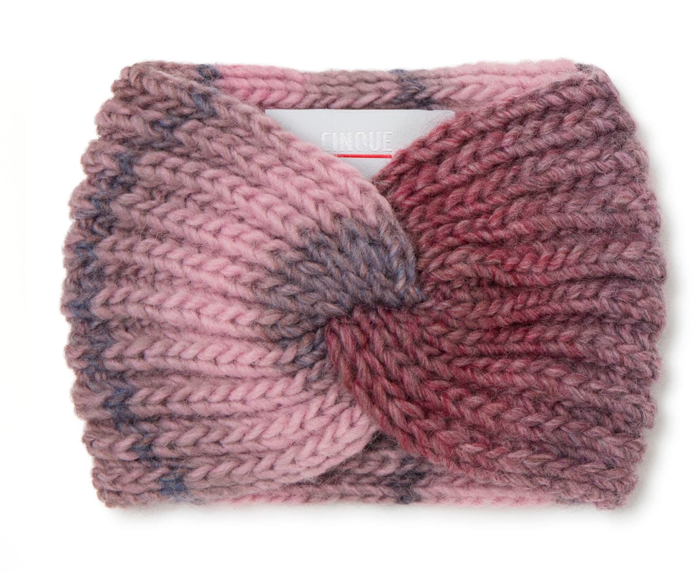 Cinque Stirnband, aus kuschelweicher Wollmischung gestrickt Cinque Stirnband, aus kuschelweicher Wollmischung gestrickt von Cinque