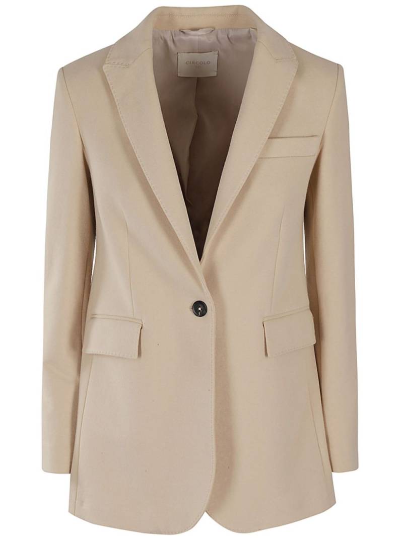 Circolo 1901 Cachemire blazer - Neutrals von Circolo 1901