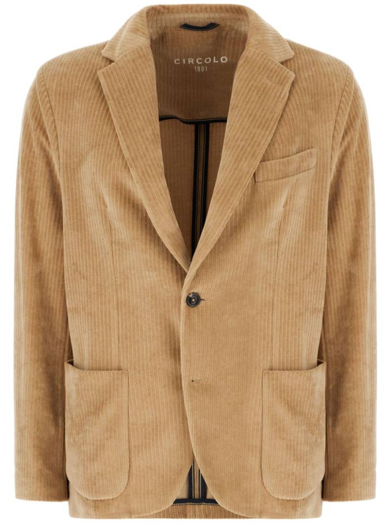 Circolo 1901 corduroy jacket - Neutrals von Circolo 1901