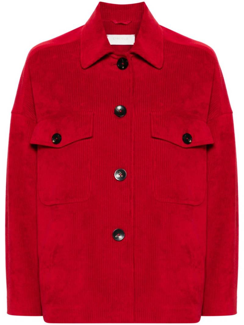 Circolo 1901 corduroy jacket - Red von Circolo 1901