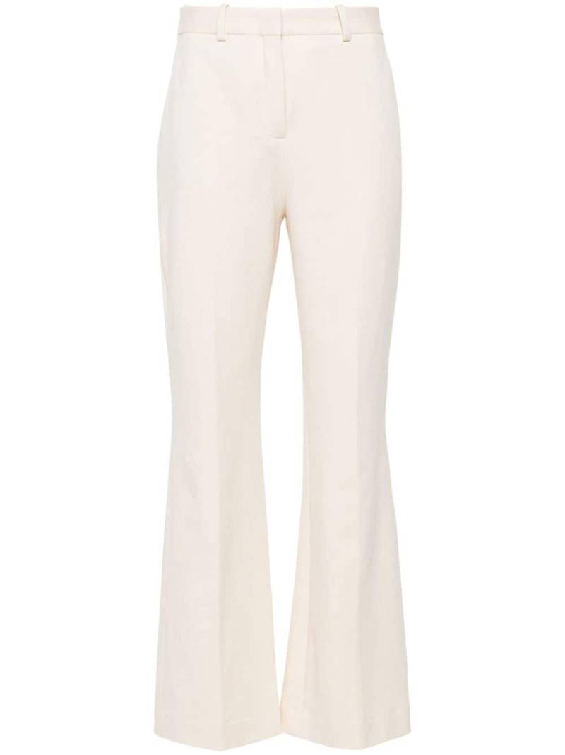 Circolo 1901 jersey flared trousers - Neutrals von Circolo 1901