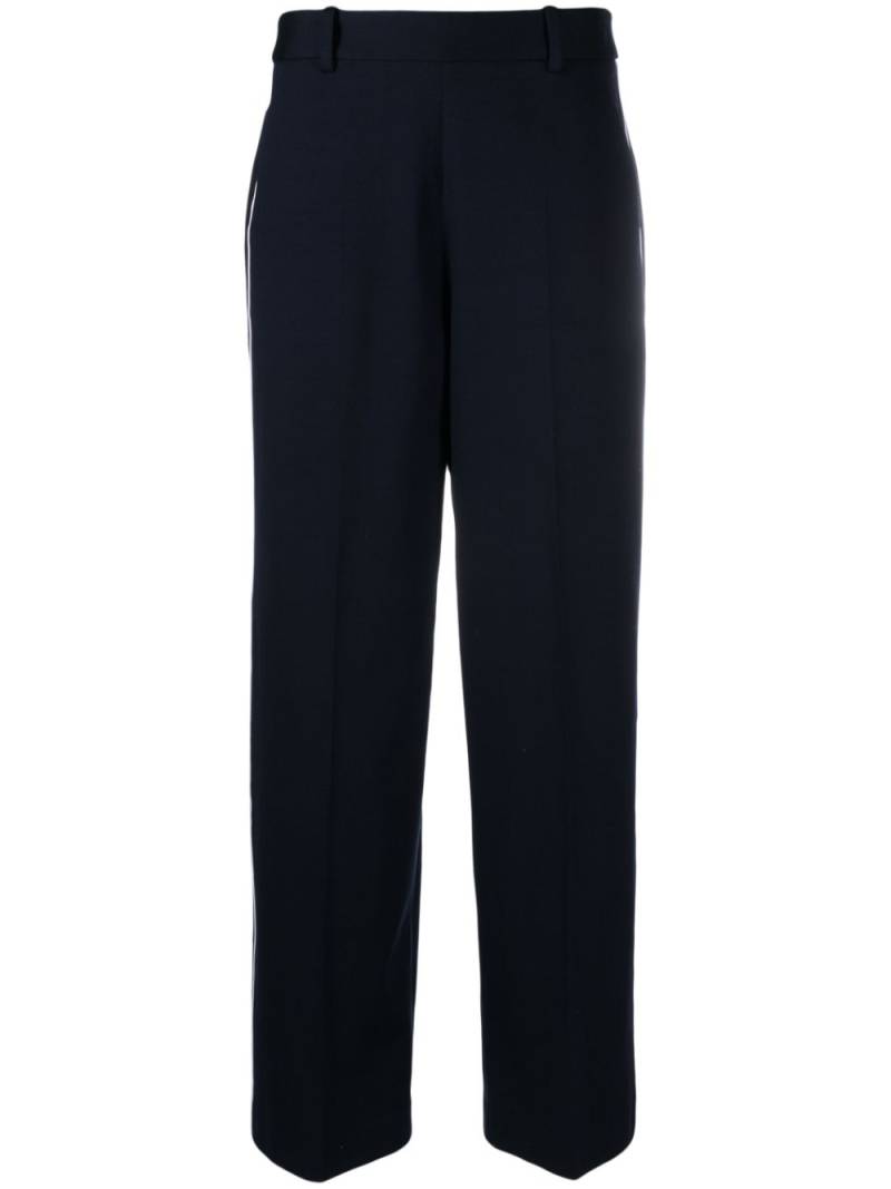 Circolo 1901 mid-rise wide-leg trousers - Blue von Circolo 1901