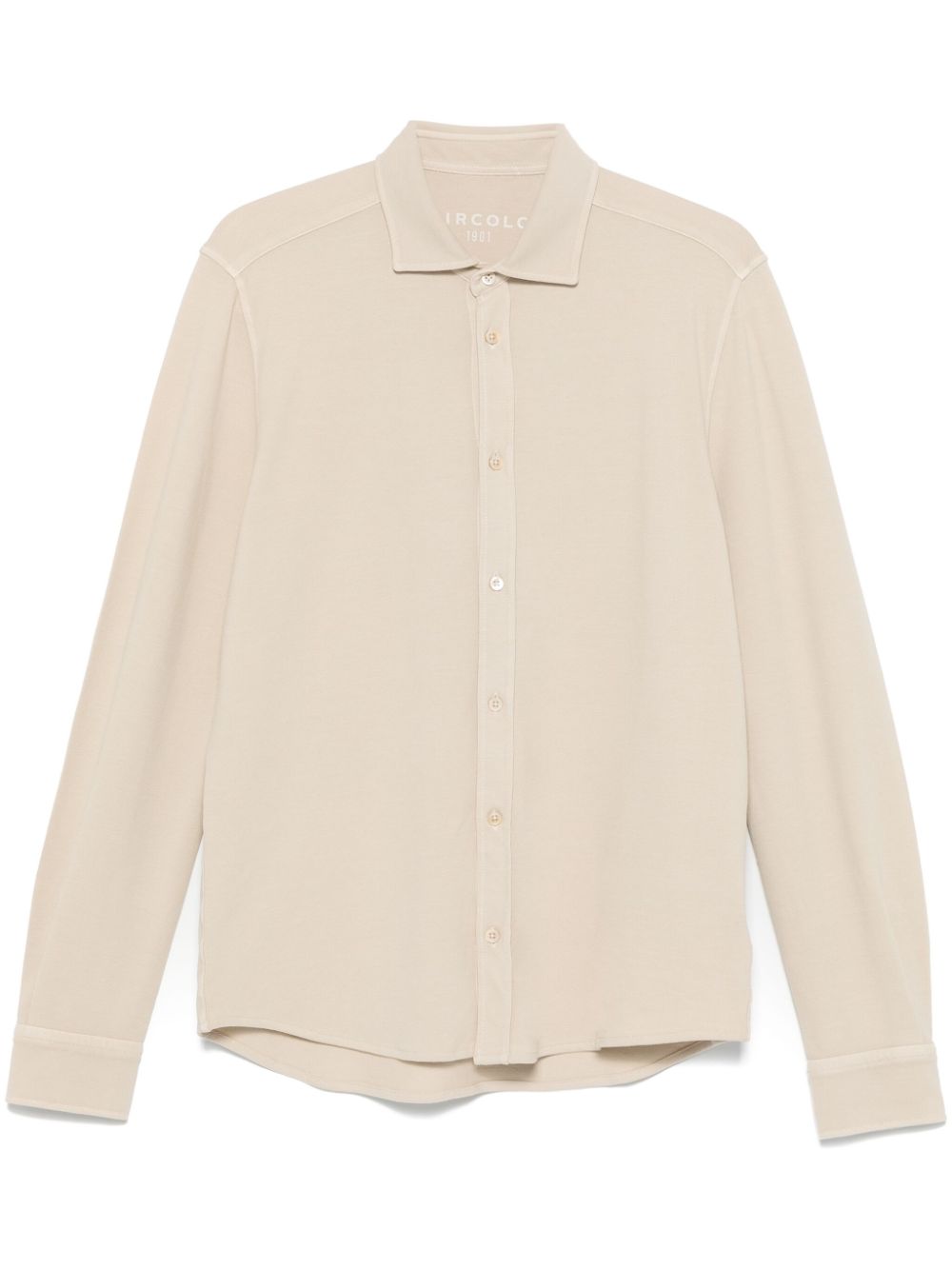 Circolo 1901 piqué shirt - Neutrals von Circolo 1901