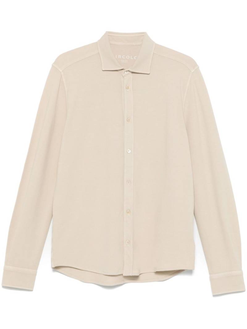 Circolo 1901 piqué shirt - Neutrals von Circolo 1901