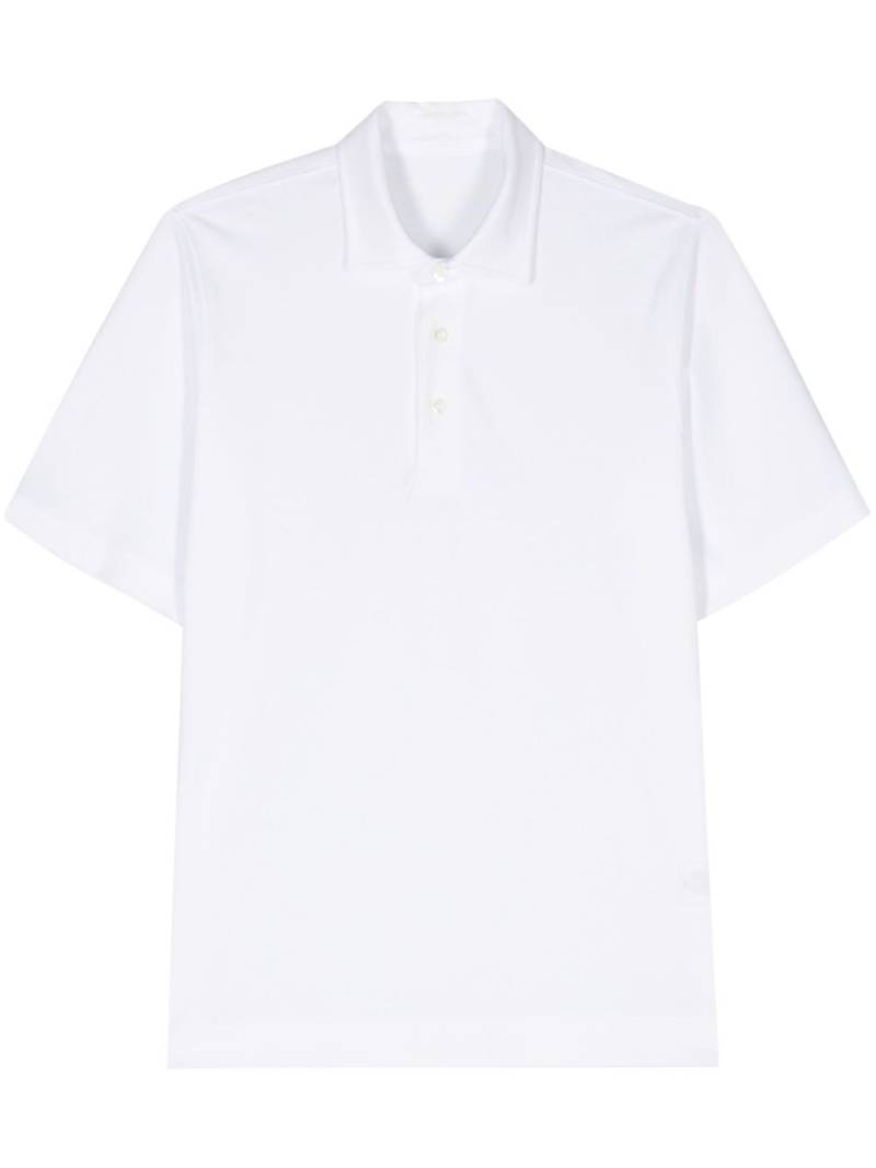 Circolo 1901 piqué-weave polo shirt - White von Circolo 1901