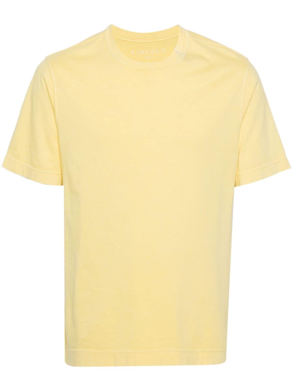 Circolo 1901 short-sleeve cotton T-shirt - Yellow von Circolo 1901
