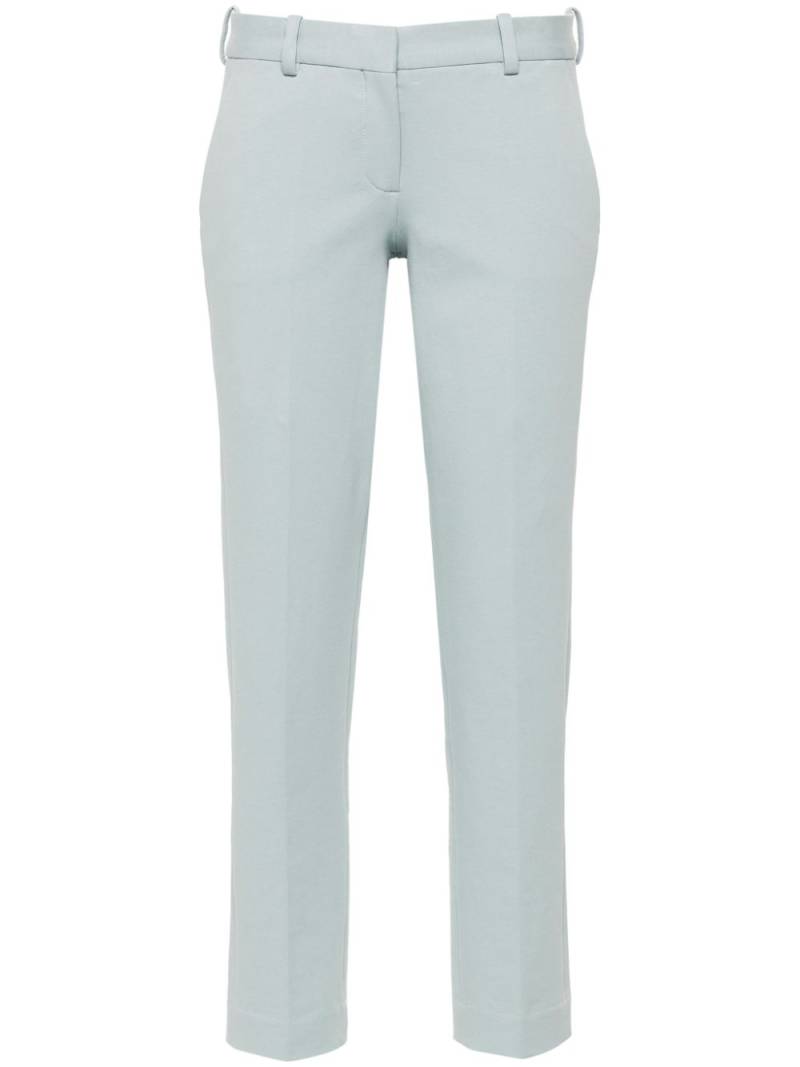 Circolo 1901 slim-cut chino trousers - Blue von Circolo 1901