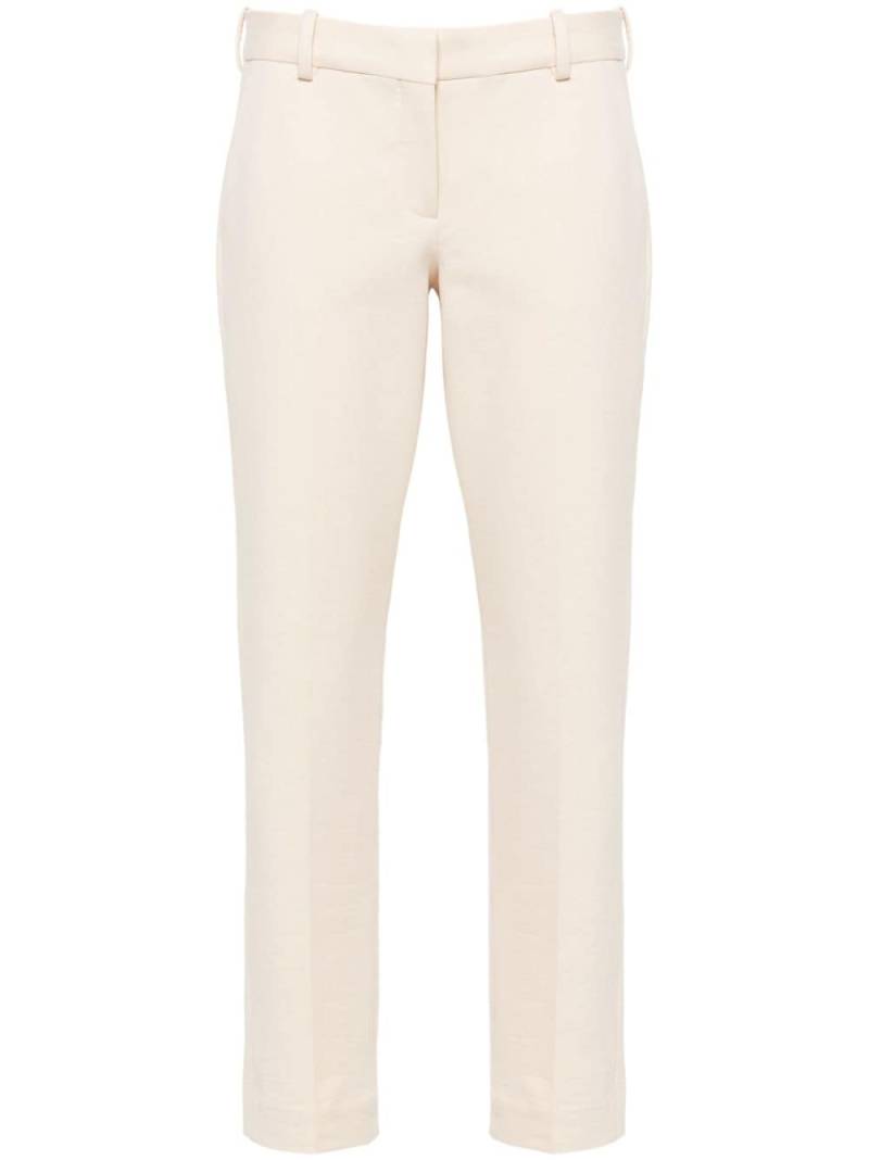 Circolo 1901 slim-cut chino trousers - Neutrals von Circolo 1901