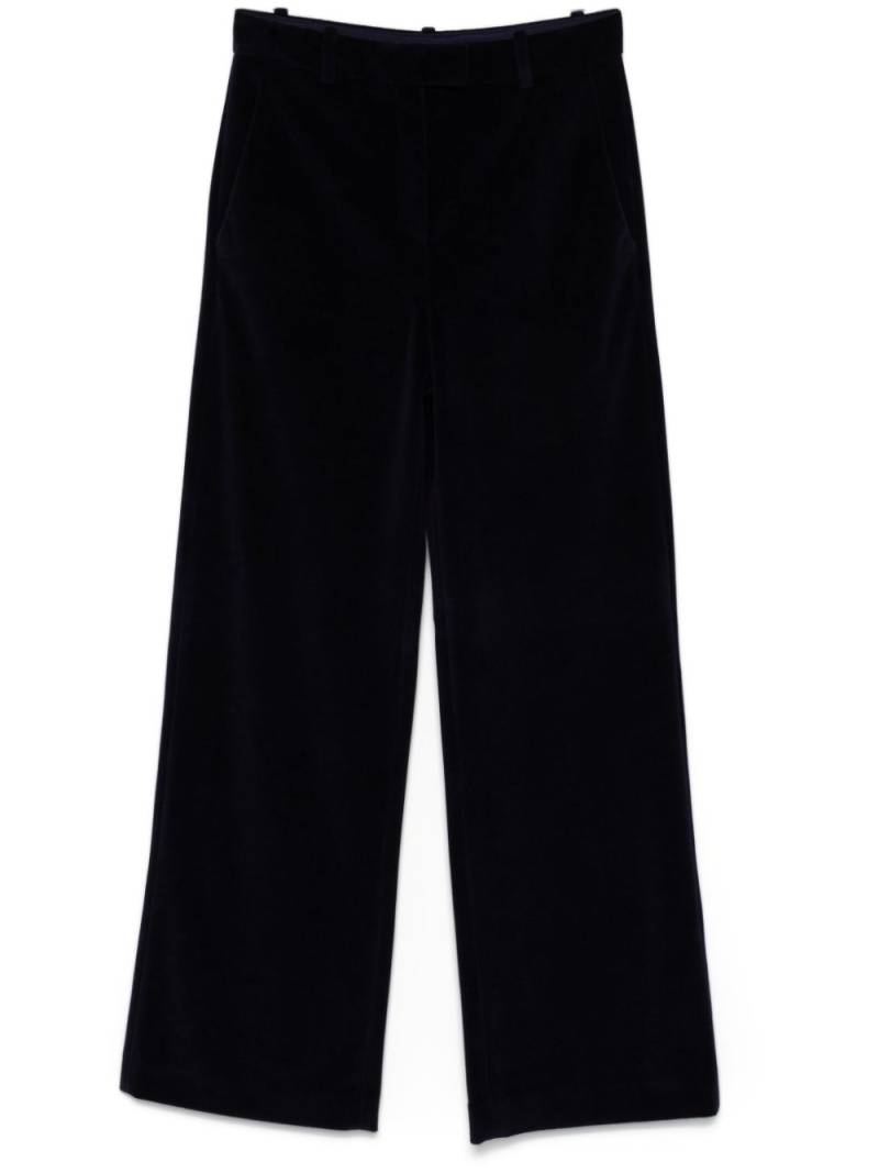 Circolo 1901 velvet trousers - Blue von Circolo 1901