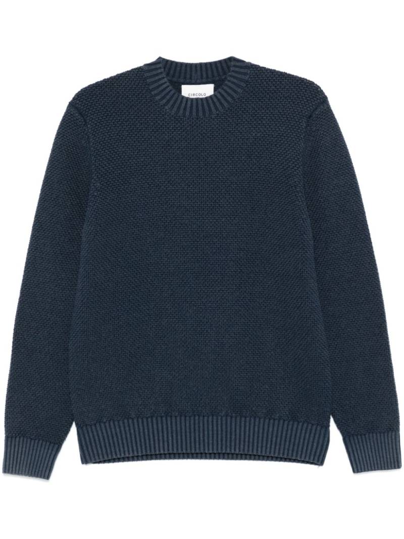 Circolo 1901 virgin wool sweater - Blue von Circolo 1901