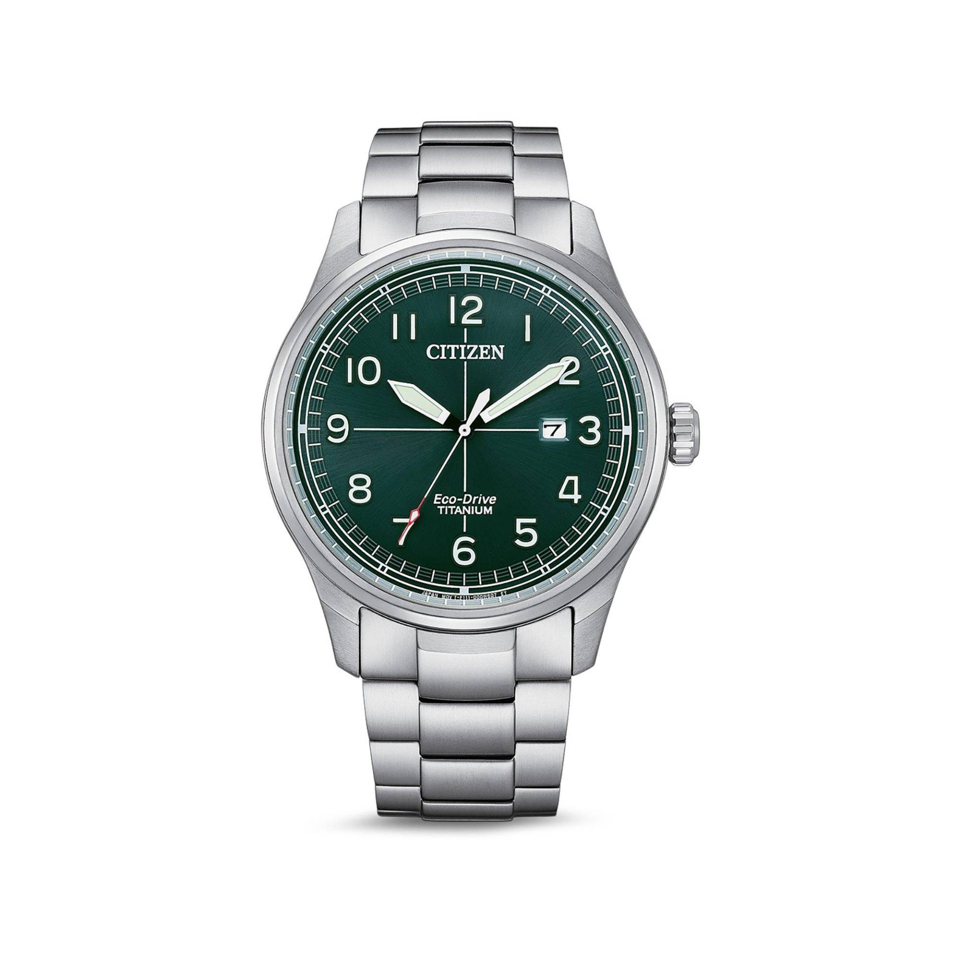 Analoguhr Herren Silber 42mm von Citizen