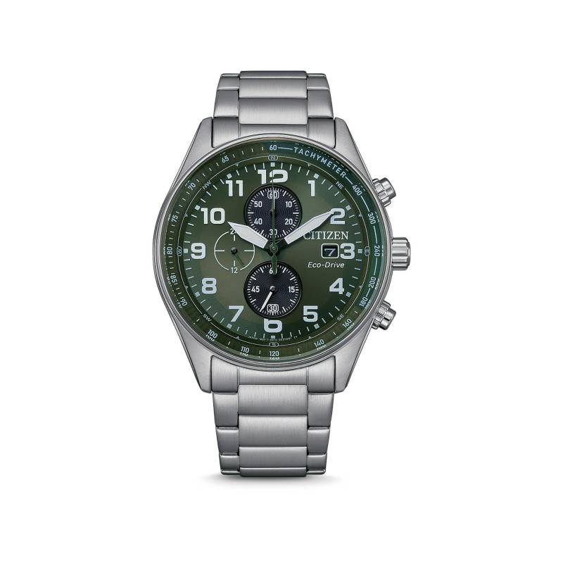 Chronograph Uhr Herren Grau 43mm von Citizen