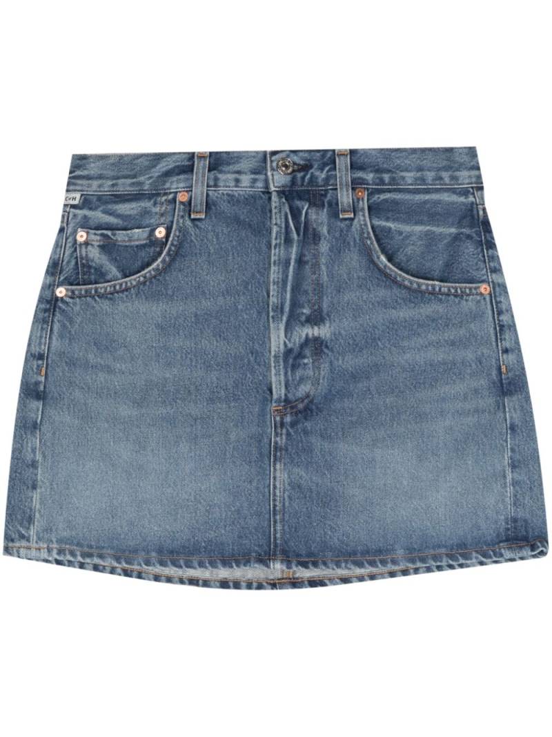 Citizens of Humanity Eden denim miniskirt - Blue von Citizens of Humanity