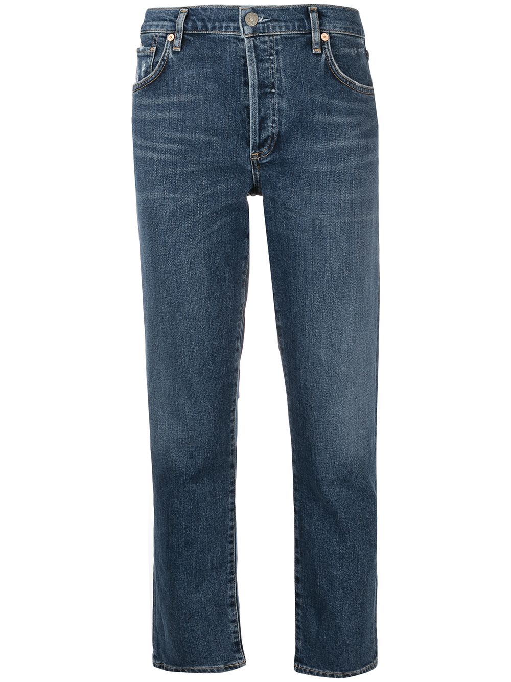 Citizens of Humanity Emerson boyfriend ankle jeans - Blue von Citizens of Humanity