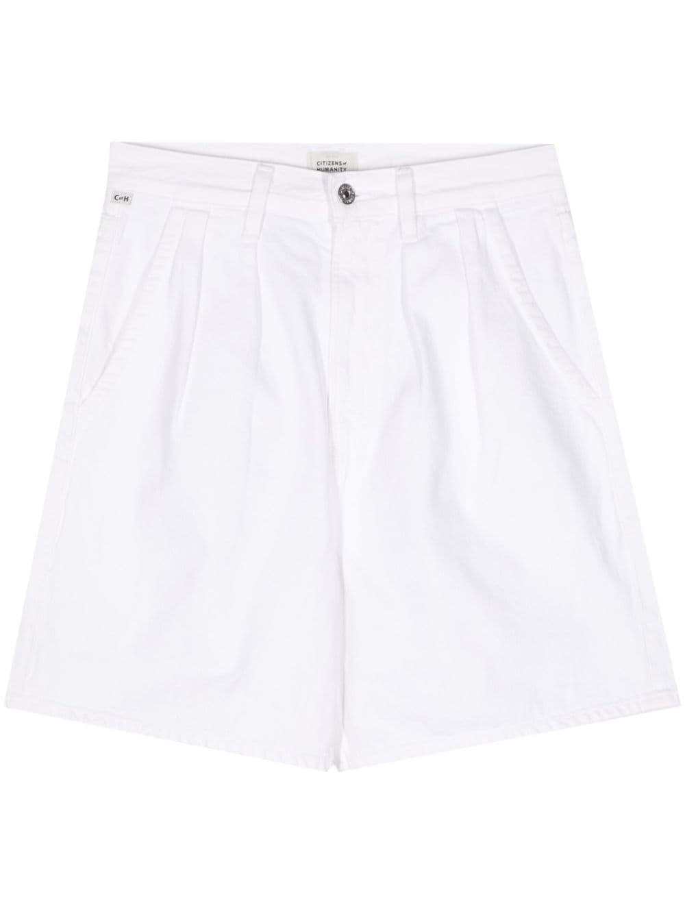 Citizens of Humanity Maritzy cotton shorts - White von Citizens of Humanity