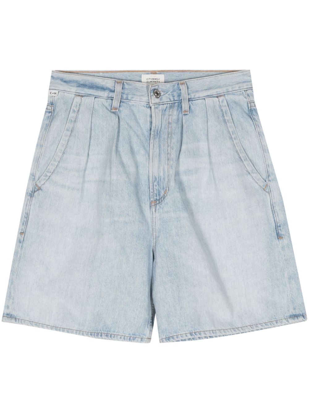 Citizens of Humanity Maritzy wide-leg denim shorts - Blue von Citizens of Humanity