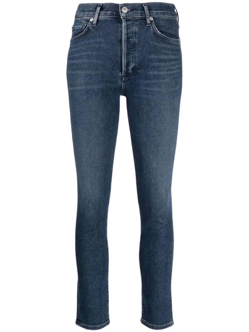 Citizens of Humanity Olivia high-rise slim-fit jeans - Blue von Citizens of Humanity