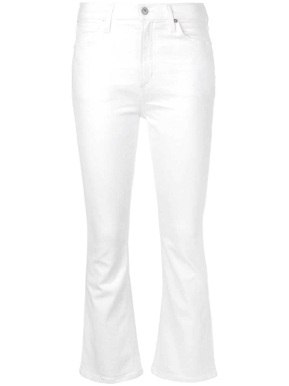 Citizens of Humanity cropped flared jeans - White von Citizens of Humanity