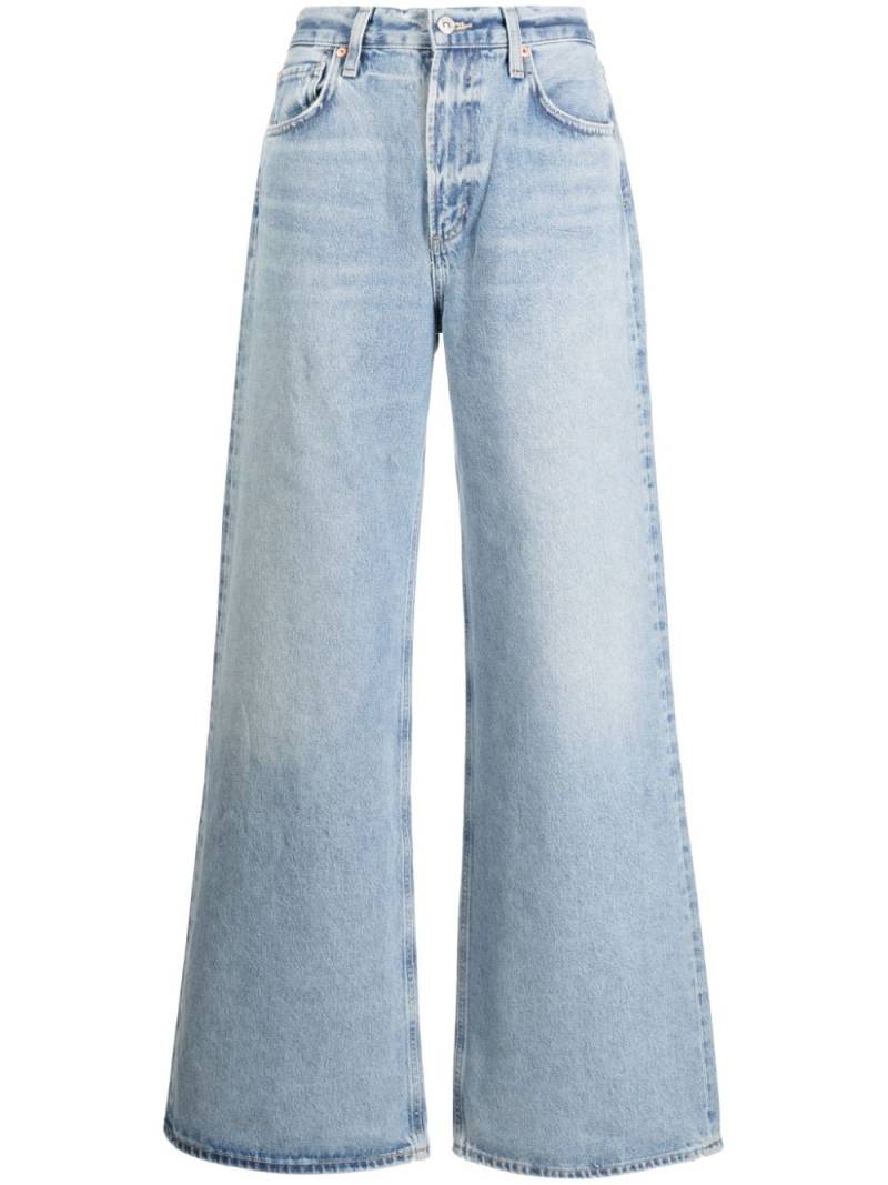 Citizens of Humanity mid-rise wide-leg jeans - Blue von Citizens of Humanity