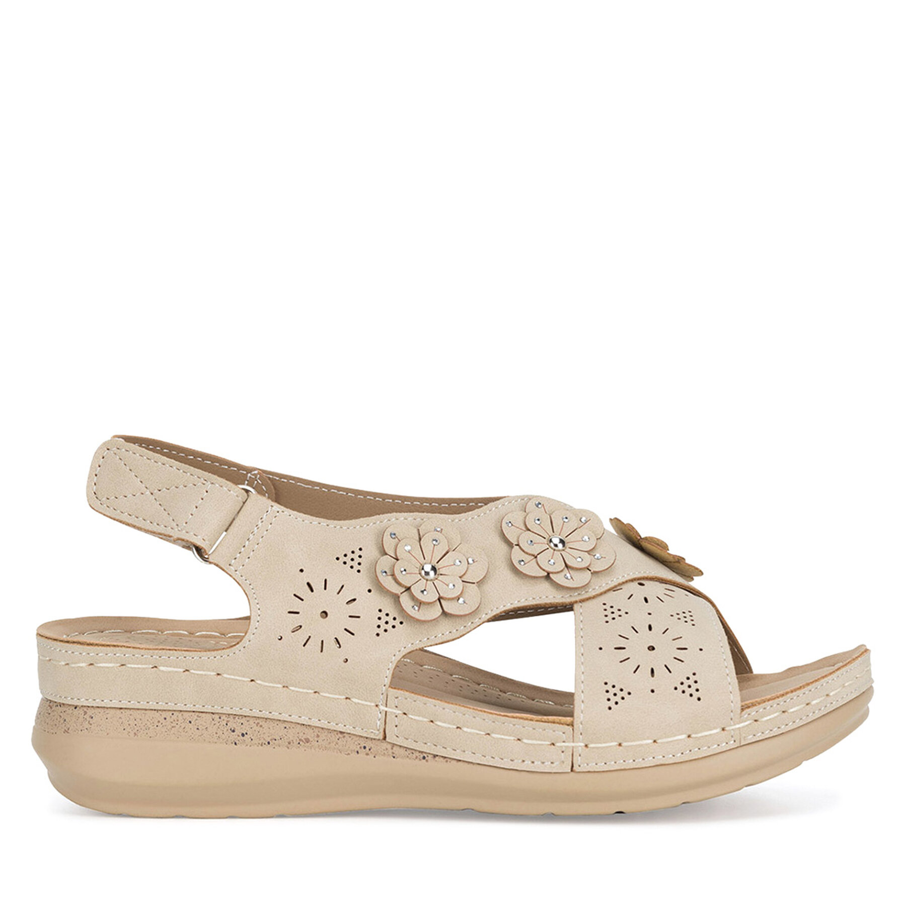 Sandalen Clara Barson WYL05010-16 Beige von Clara Barson