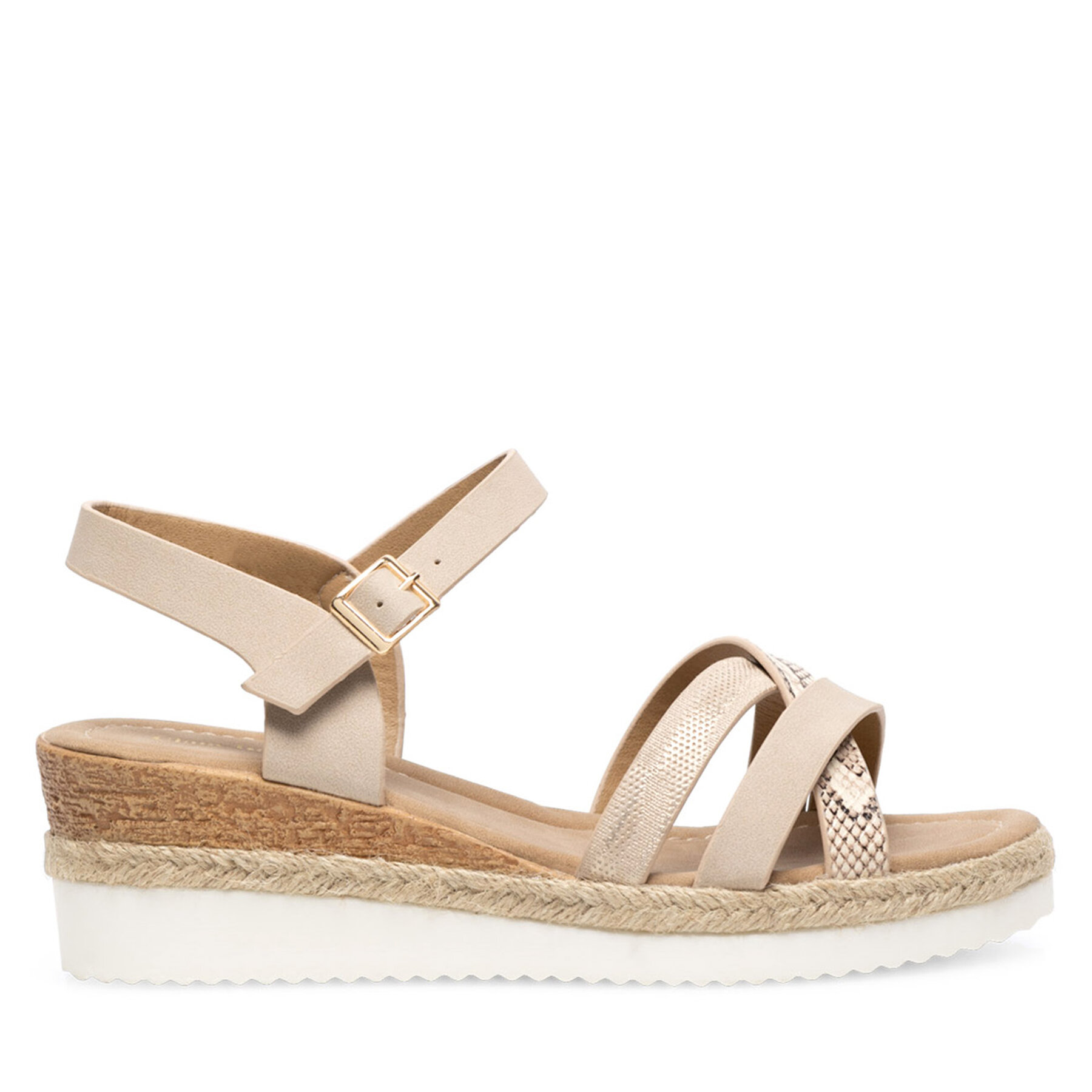 Sandalen Clara Barson WYL0510-04 Beige Sandalen Clara Barson WYL0510-04 Beige von Clara Barson