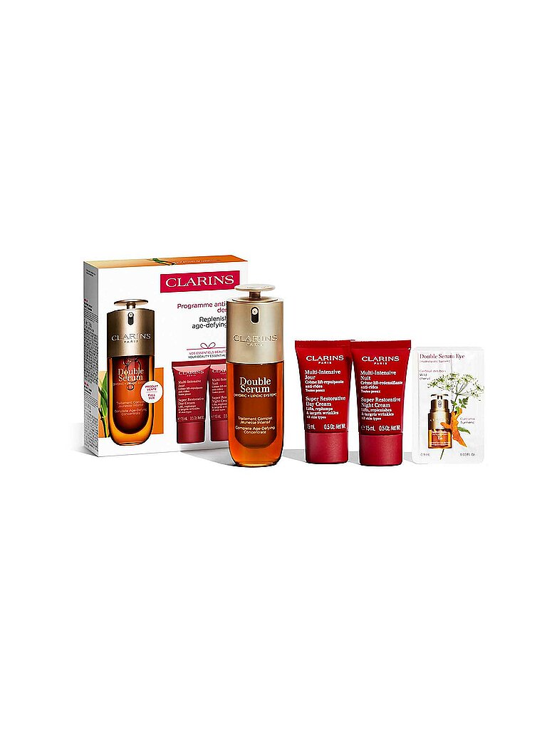 CLARINS Geschenkset - Double Serum & Multi-Intensive Set 2x15ml / 50ml / 0,9 ml CLARINS Geschenkset - Double Serum & Multi-Intensive Set 2x15ml / 50ml / 0,9 ml von Clarins