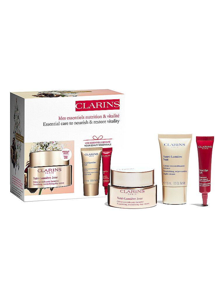 CLARINS Geschenkset - Nutri-Lumiere Set 50ml / 15ml / 7ml von Clarins