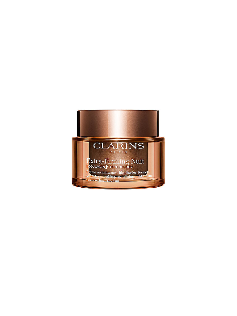 CLARINS Gesichtscreme - Extra-Firming Nuit [COLLAGEN]³ TECHNOLOGY Crème Peaux sèches refillable 50ml von Clarins