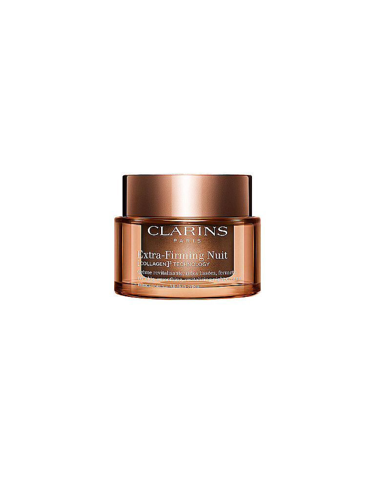 CLARINS Gesichtscreme - Extra-Firming Nuit [COLLAGEN]³ TECHNOLOGY Crème Toutes Peaux refillable 50ml von Clarins