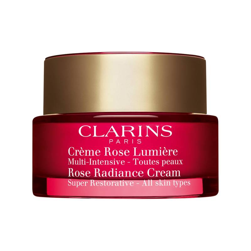 Rose Lumière Superintensive Anti-age Tagescreme Für Sofort Mehr Leuchtkraft - Für Jeden Hauttyp Damen  50ml von CLARINS