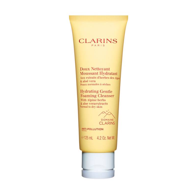 Clarins Doux Nettoyant Hydratant Aux extraits d'herbes des Alpes 125ml Damen von Clarins