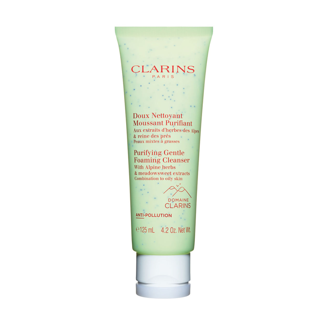 Clarins Doux Nettoyant Purifiant Aux extraits d'herbes des Alpes 125ml Damen von Clarins