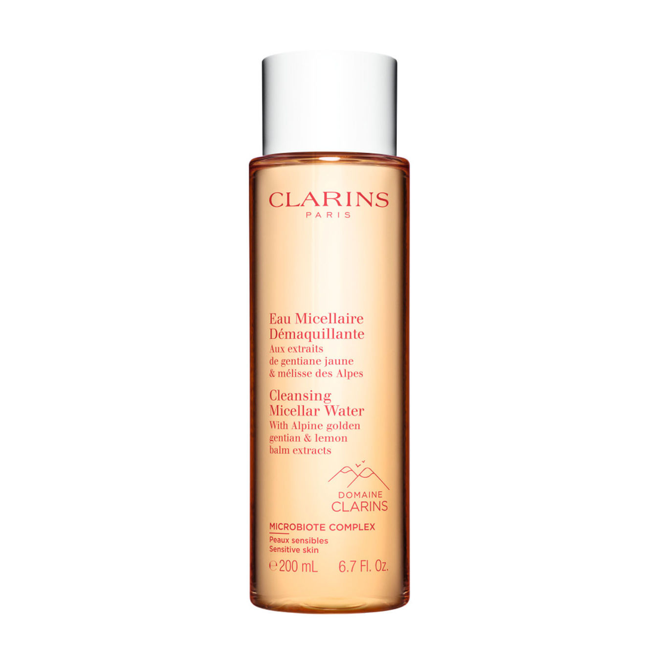 Clarins Eau Micellaire Démaquillante Aux extraits de gentiane jaune 200ml Damen von Clarins