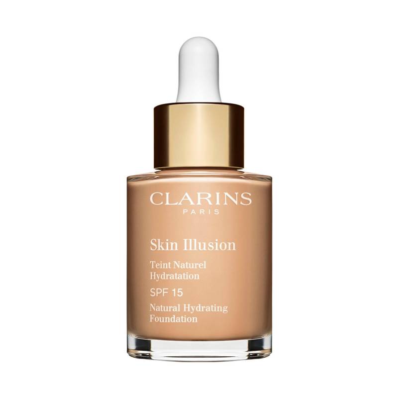 Clarins - 108.3 Organza, Skin Ilusion SPF 15, One Size, Honey von Clarins