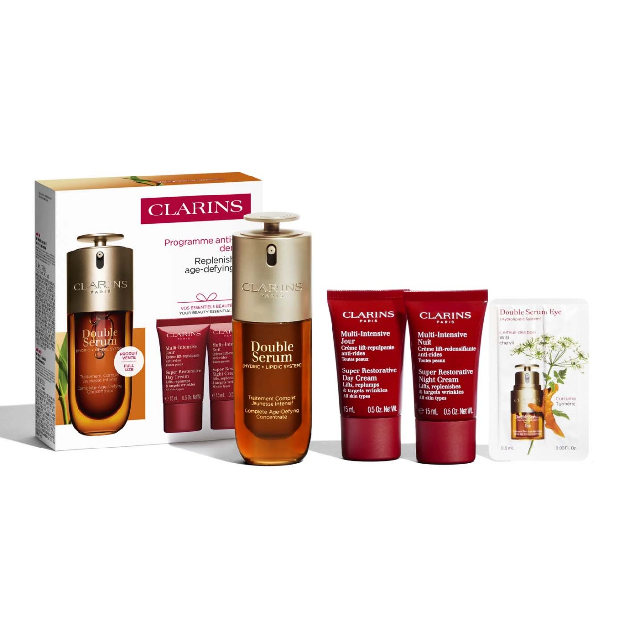 Clarins Specials - Set Anti-falten Programm Dichte von Clarins