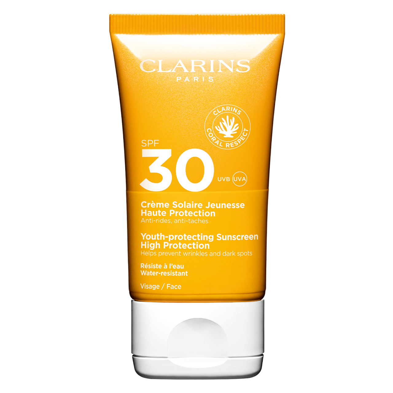 Clarins Sun - SONNENPFLEGE GESICHTSCREME SPF30 von Clarins