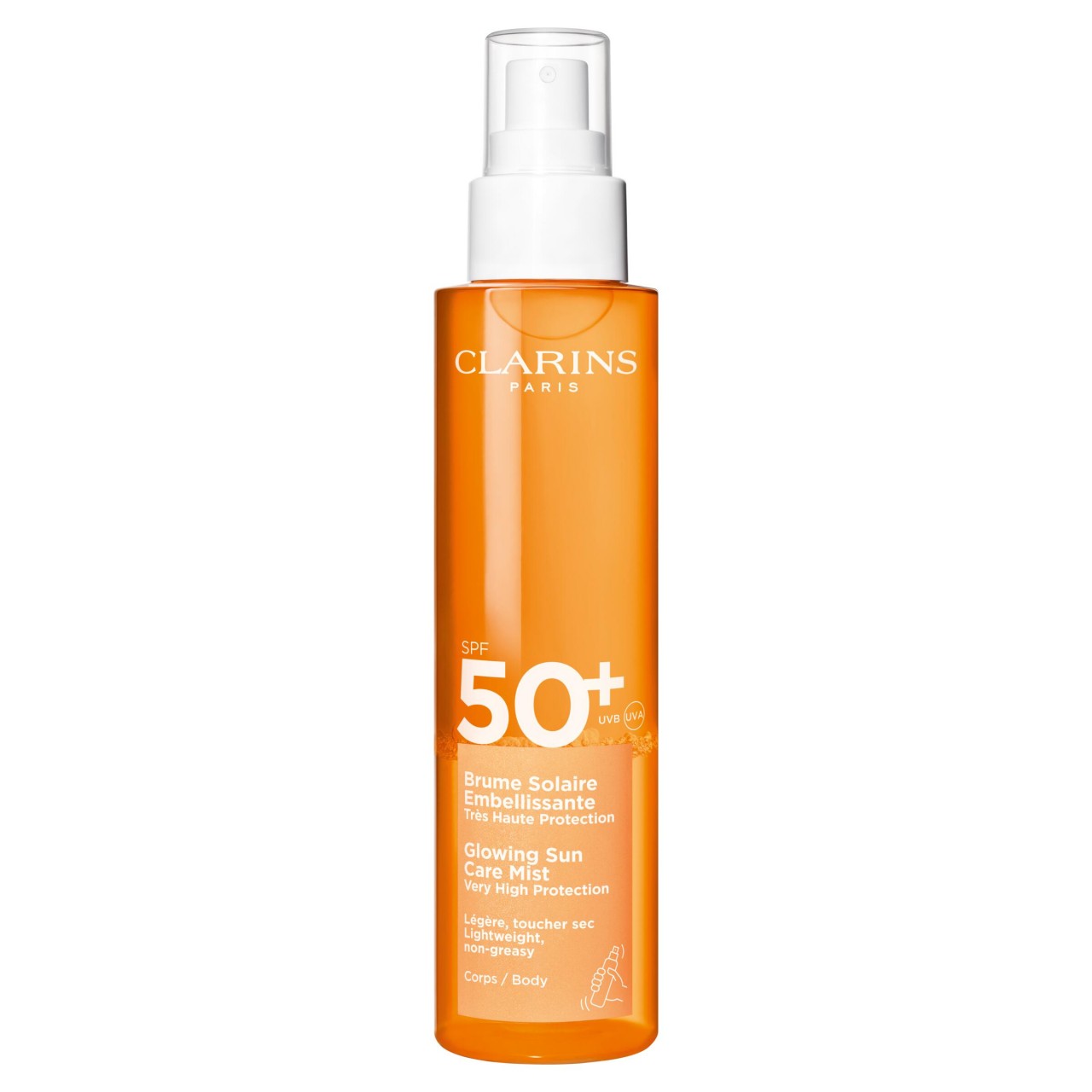 Clarins Sun - Verschönerndes Sonnenspray Für Den Körper Spf50+ von Clarins