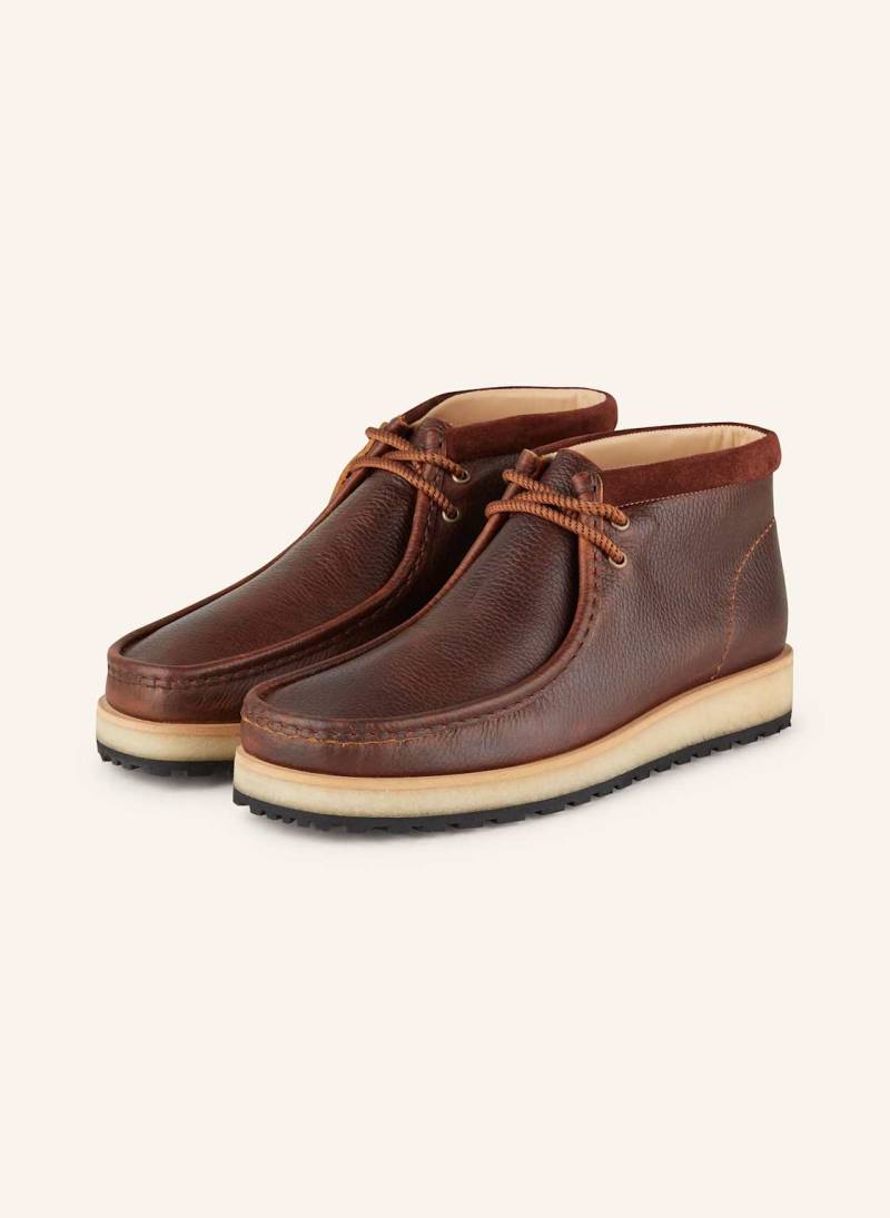 Clarks Originals Desert-Boots Wallabee Scout braun von Clarks Originals