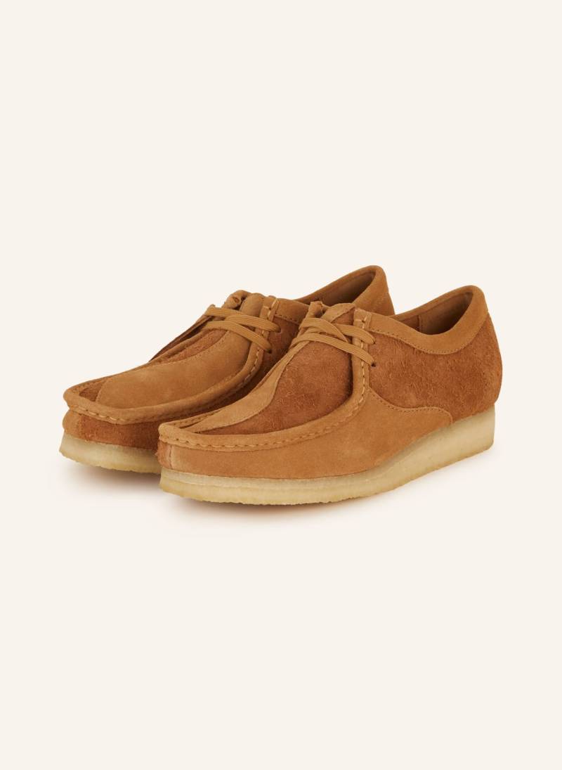 Clarks Originals Desert-Boots Wallabee braun von Clarks Originals